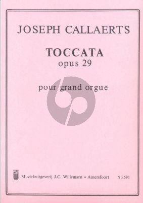 Callaerts Toccate e-moll Op. 29 Orgel