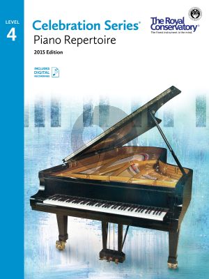 Celebration Series Piano Repertoire Vol.4 Book with Audio online
