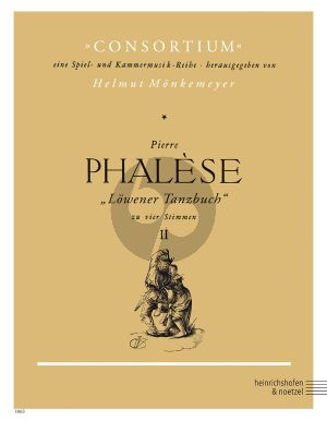 Phalese Lowener Tanzbuch Vol.2 4 Blockflöten (SATB) (Part./Stimmen) (Helmut Monkemeyer)