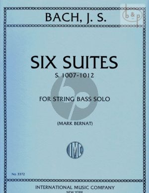 6 Suites (BWV 1007 - 1012) Stringbass