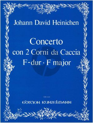 Heinichen Concerto F-dur 2 Hörner-Streicher und Bc (Klavierauszug) (Kurt Janetzky)