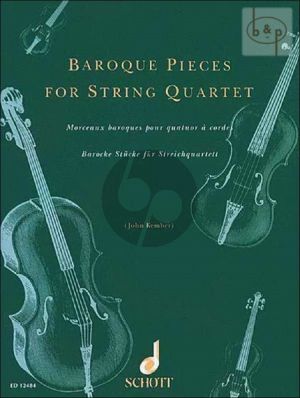 Baroque Pieces for String Quartet