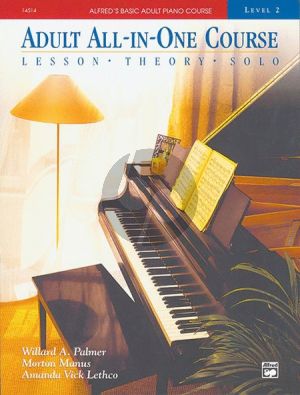 Alfred Adult All-in-One Course Level 2 (Lesson, Technic and Solo Book)