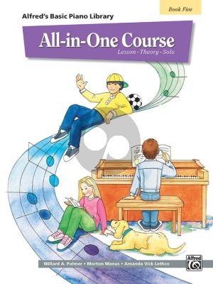 Alfred's Basic All-in-One Course Level 5 (Lesson, Theory and Solo Book) (Universal edition)