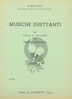 Margola Musiche Duettanti Violin and Violoncello