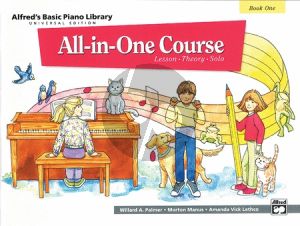 B.P.L. All in One Piano Course Level 1A (universal edition)