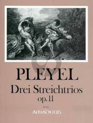 Pleyel 3 konzertante Trios Op.11 B.401-403 Violin-Viola-Violoncello(Parts) (Pauler)