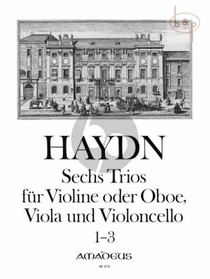 6 Trios Vol. 1 No. 1 - 3 Violine [Ob./Fl.]-Viola.-Violoncello