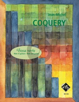 Coquery Bossa Verte for Flute and Guitar (Score/Parts)