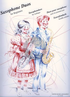 Saxophone Duets for Beginners (edited by Éva and Peter Perenyi)