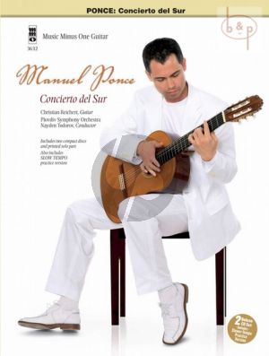 Ponce Concierto del Sur Guitar-Orchestra (Bk- 2 Cd DeLuxe Set) (MMO)