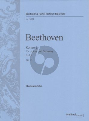 Konzert D-dur Op.61