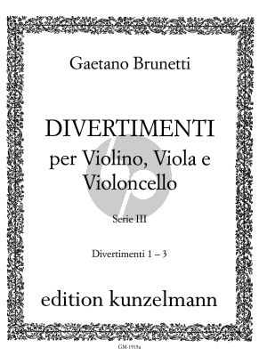 Divertimenti Serie 3 No.1-3 L127-129