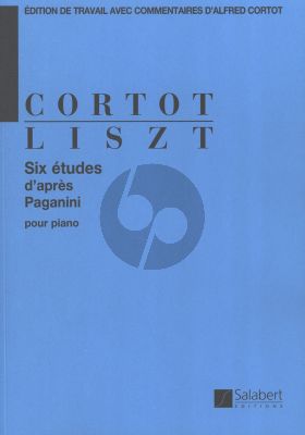 Liszt 6 Etudes d'apres Paganini pour Piano (Edition par Alfred Cortot)