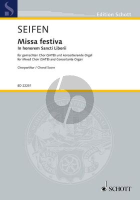 Missa Festiva Choral Score