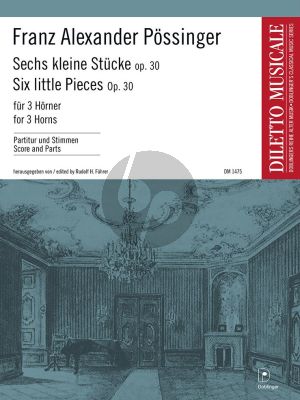 6 kleine Stucke Op.30