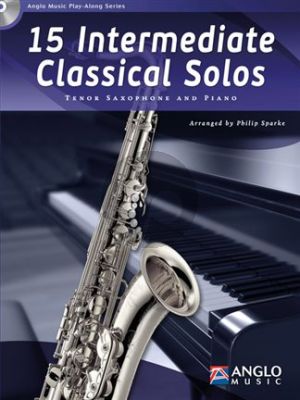 15 Intermediate Classical Solos Tenor Sax.