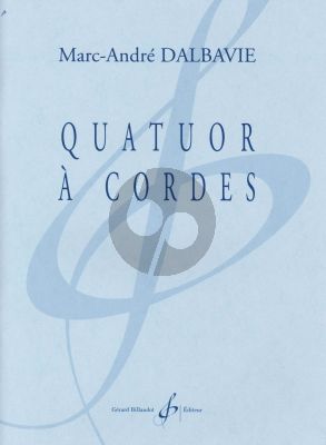 Quatuor a Cordes (2 Vi.-Va.-Vc.) (Score/Parts)