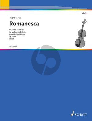 Romanesca Op. 13 No.1 Violin-Piano