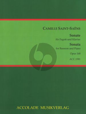 Saint-Saens Sonata Op.168 Bassoon-Piano