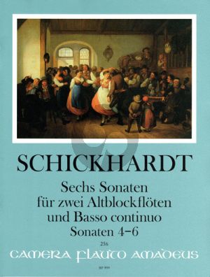 Schickhardt  6 Sonaten Vol.2 No.4-6 2 Treble Rec.-Bc