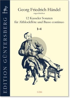 Handel 12 Kasseler Sonaten Vol.1 (No.1-4) Altblockflöte-Bc