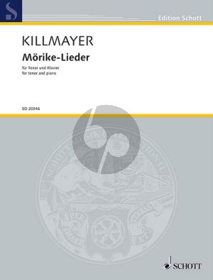 Killmayer Mörike-Lieder Tenor-Klavier