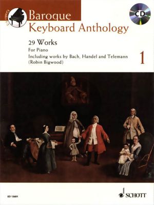 Baroque Keyboard Anthology (24 Works) (Piano or Harpsichord)
