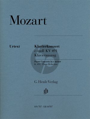 Mozart Concerto in c-minor KV 491Piano-Orchestra (piano red.) (Henle)