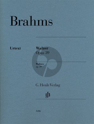 Brahms Walzer Op.39 Piano (edited by Katrin Eich) (Henle)