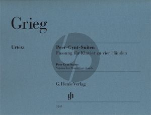 Grieg Peer Gynt Suiten Piano 4 Hds  (Henle)