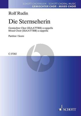 Rudin Die Sternseherin Op. 79 (nach einem Gedicht von Matthias Claudius) SSAATTBB