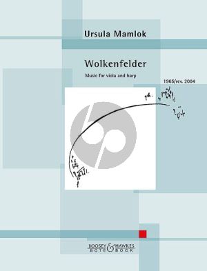 Mamlok Wolkenfelder for Viola and Harp