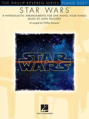 Williams Star Wars Piano 4 Hds (transcr. by Phillip Keveren)