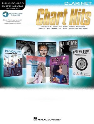 Chart Hits: Instrumental Play-Along Clarinet (Book-Audio)