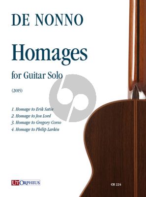 Nonno de Homages for Guitar Solo (2015)