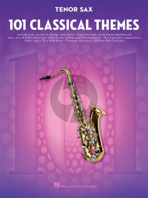 101 Classical Themes for Tenor Sax