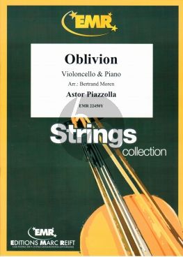 Piazzolla Oblivion Violoncello-Piano (arr. Bertrand Moren)