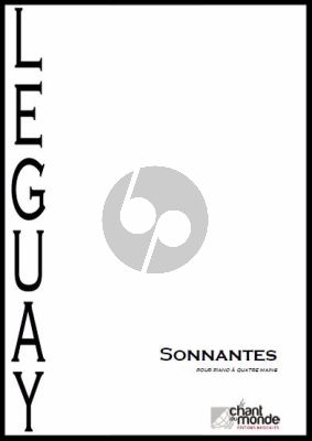 Leguay Sonnantes (4 Pieces) Piano 4 Hds