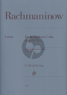 Rachmaninoff Etude-Tableau C-major Op.33 No.2 Piano