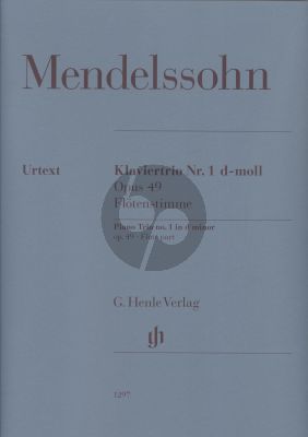 Mendelssohn Trio No.1 d-minor Op.49 (Vi.-Vc.-Piano) Flute Part only