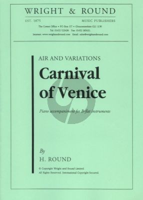 Round Carnival of Venice Trumpet-Piano