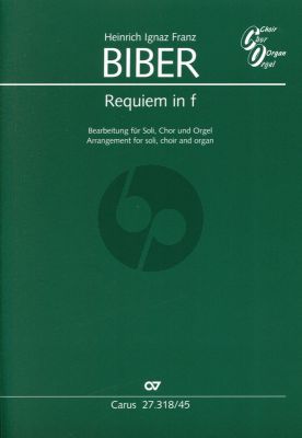 Biber Requiem f-moll Soli SSATB, Coro SSATB, Orgel (Partitur) (Armin Kircher)