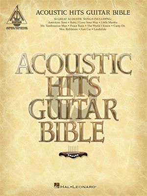 Acoustic Hits Guitar Bible (Recorded Versions Guitar)