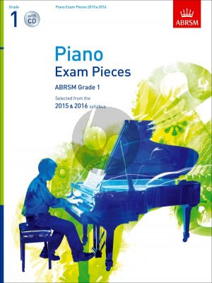 Piano Exam Pieces 2015 & 2016 Grade 1 Book-Cd