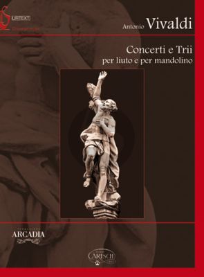 Vivaldi Concerti e Trii per Liuto e Mandolino Full Score Bk-Cd