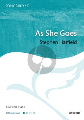 Hatfield As She Goes SSA-Piano