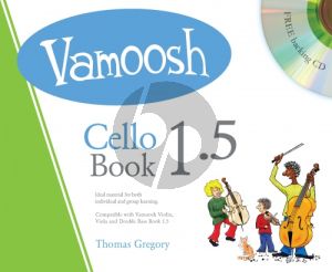 Gregory Vamoosh Cello Book 1.5 (Bk-Cd)