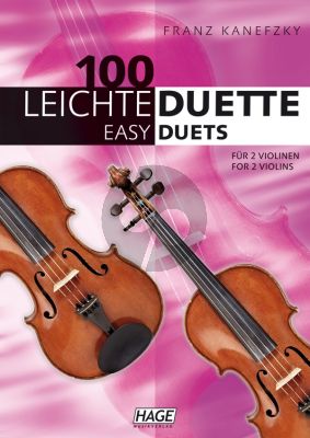 100 Leichte Duette 2 Violinen