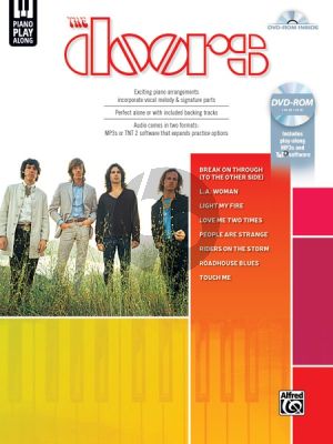 The Doors Piano-Play-Along (Book & DVD-ROM)
